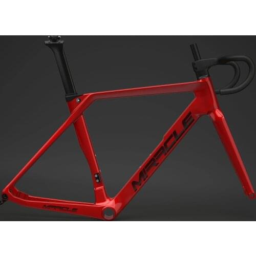 2021 New design full carbon road bicycle frame ,Disc All inside cables BB386 road Bike frame