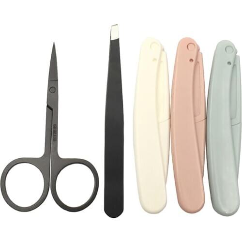 5PCS/1Set Eyebrow Kit Portable Creative Eyebrow Grooming Set Eyebrow Trimming Kit Eyebrow Shaving Knife for Women Girls