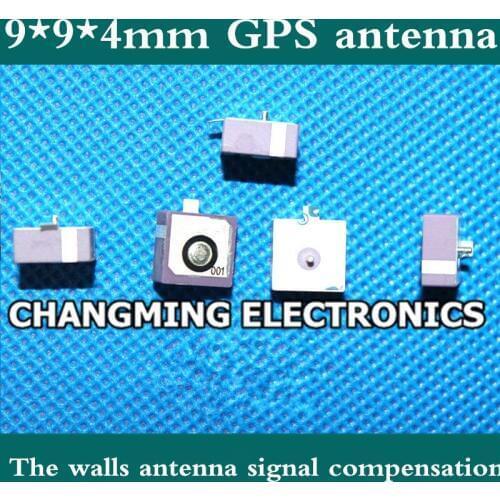 9*9*4mm GPS built-in antenna 4 walls ceramic passive smart watch positioning small size(working 100% Free Shipping)10PCS