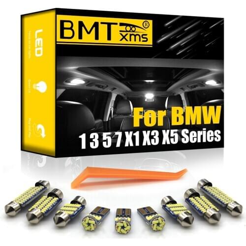 BMTxms For BMW E87 E82 F20 E36 E46 E90 E91 E39 E60 E61 F10 F11 F01 F02 X1 E84 X3 E83 F25 X5 E53 E70 Canbus LED Interior Light