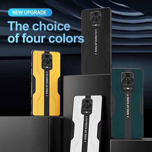 For Xiaomi Redmi Note 9 10 10S Pro Max 9T K40 K30 K20 Case Carbon Fibre Leather Soft TPU Cover Fundas For Poco M3 X3 GT F3 5G 4G