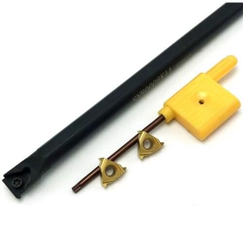 SNR0008K11 SNR0008K11 SNR0010K11 SNR0012M11 SNR0016Q11 Internal thread turning tool holder +10PCS MMT11IR AG60 carbide insert