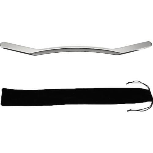 Long Stainless Steel Therapy Muscle Massage Guasha Board Body Relaxation Deep Tissue Recovery Blood Circulation Health Care