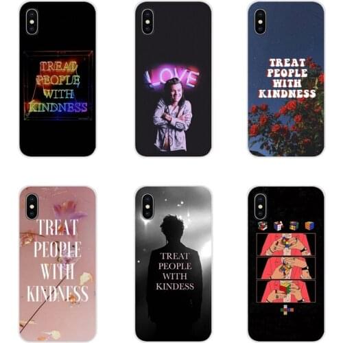 For Samsung A10 A30 A40 A50 A60 A70 Galaxy S2 Note 2 3 Grand Core Prime Harry Styles Treat People With Kindness Soft Cases Cover