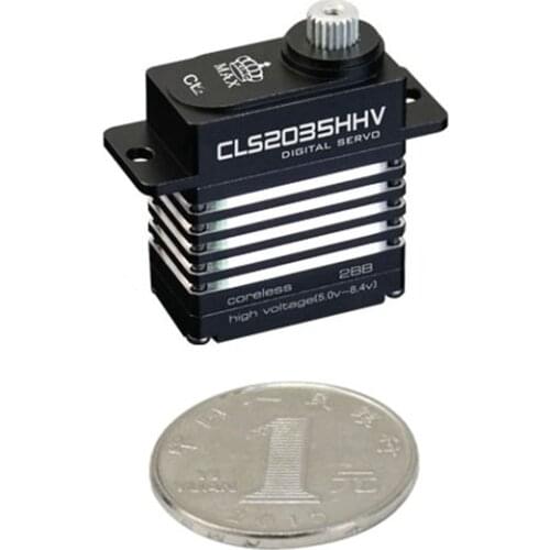 FATJAY KINGMAX CLS2035HHV 20g 5.5kg.cm digital metal gear mini servo waterproof full case for RC 450 class helicopter tail