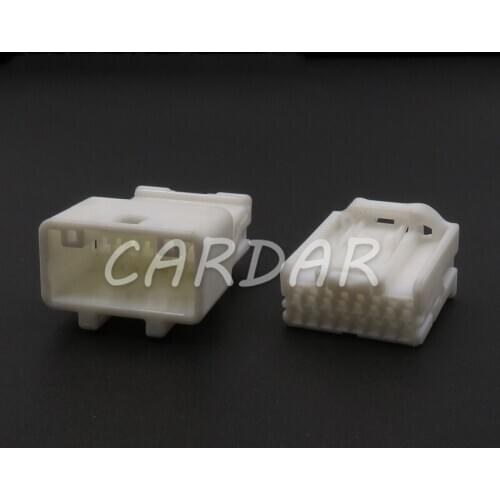 1 Set 16 Pin 0.7mm Automotive Modified Plug Wiring Harness Socket For Nissan