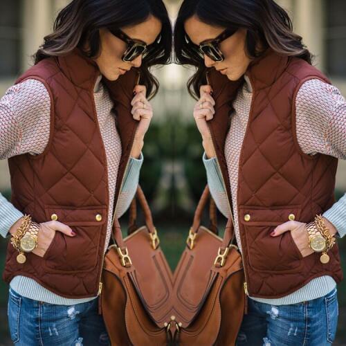 Женские зимние жилеты ITFABS China At AliExpress