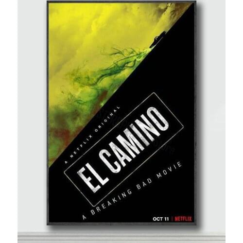 NJ195 El Camino A Breaking Bad Movie 2 Silk Posters and Prints wall art Art Poster Home Decor