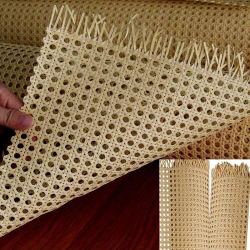 90-175cm Natural Indonesian Real Rattan Mat Handmade Weaving Cane Roll Furniture Chair Table Ceiling Cupboard Cabinet
