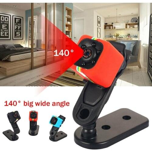 Mini DV SQ11 Mini Camera HD 1080P Night Vision Camcorder Car DVR Infrared Video Recorder Red