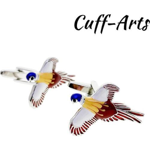 Cufflinks for Men Flying Pheasant Cufflinks Gifts for Men Gemelos Gemelli Spinki by Cuffarts C10447