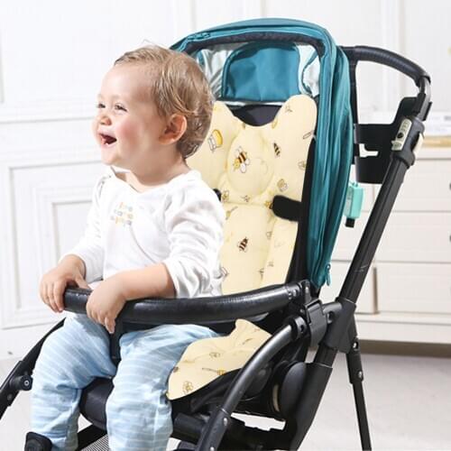 Cartoon Animal Printed Baby Stroller Chair Seat Thicken Protective Cushion Dining Table Chair Mat Pad Safety Seat Cushion