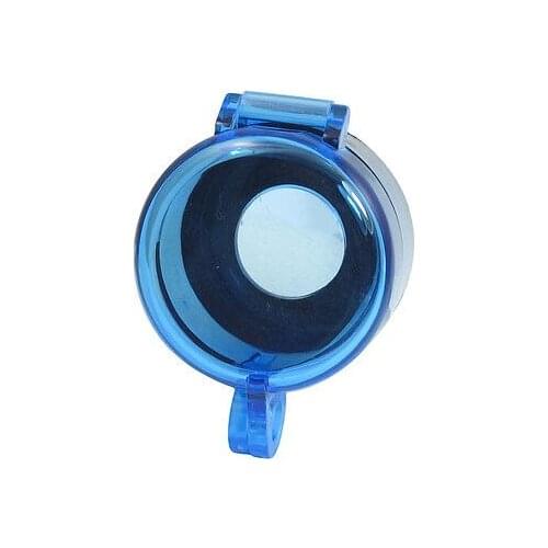 Blue Clear 22mm Protective Cover Guard for Round Push Button Switch