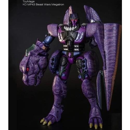 ToysMage Transformation Masterpiece TM01 MP43 MP-43 Tyrannosaurus Beast Wars Dinosaur Warrior KO Action Figure Robot Toys