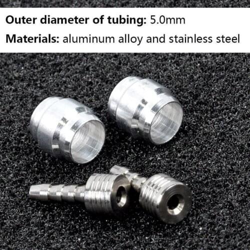 Bike Bicycle Olive Connecting Inserts For AVID SRAM Hydraulic Aluminum Alloy Kit