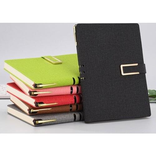 Vintage A5 A6 Leather Business Journal Notebook Diary Planner Notepad Stationery