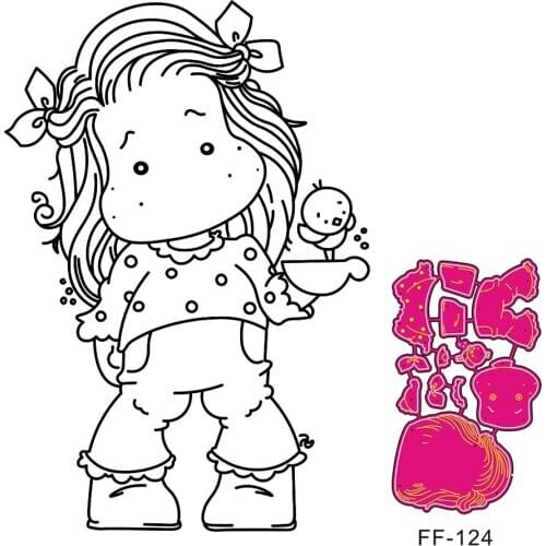 Yulan girl Metal Cutting Dies for Diy Scrapbooking Die Cut New Cuts for Paper Card Making Craft Embossing Thank youtampons