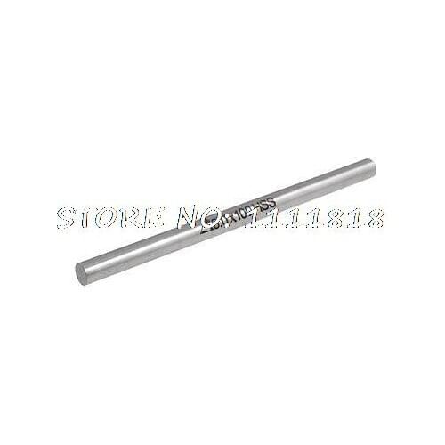 6mm x 100mm High Speed Steel HSS Lathe Turning Tool Bar Silver Tone