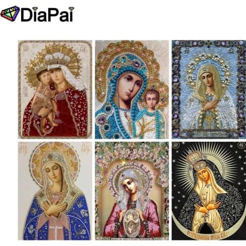 DIAPAI 5D DIY Diamond Painting 100% Full Square/Round Drill "Religious figure" 3D Embroidery Cross Stitch Home Decor