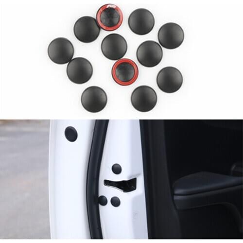 12Pc Car Door Lock Screw Protector Cover Auto Accessories For Lifan X60 Cebrium Solano New Celliya Smily Geely X7 EC7