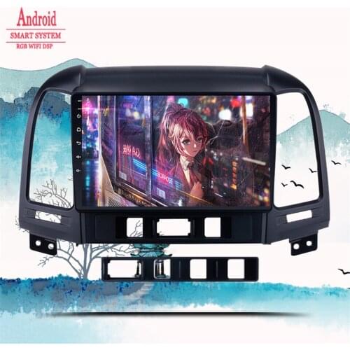 Android 10.0 Auto Multimedia Player For Hyundai Santa Fe 2 2006 2007 2008 2009 2010 2011 2012 Car Radio Navigation GPS 2 din DVD