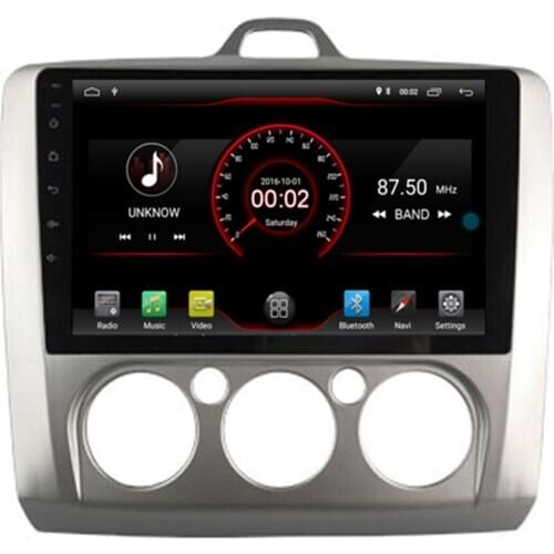 9"2.5D Car DVD Multimedia player For ford FOCUS 2005-2011 Manual ac 2din Android 10 Radio Tape Recorder Navigation GPS
