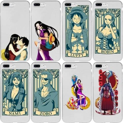 One Piece Boa Hancock Art Cover Case for iPhone 5 5S SE 2020 6 6S 7 8 Plus XR X XS 11 12 Mini Pro Max