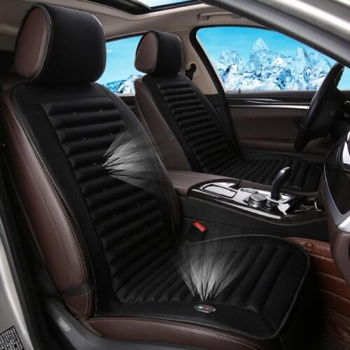 Ventilation Car Seat Cover Built-in Fan Cold Air Cushion For Toyota Camry 40 Corolla RAV4 Verso FJ Land Cruiser LC 200 Civic