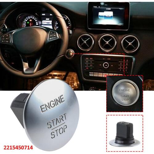Engine Star Stop Push Button Switch Keyless 2215450714 Fits For Mercedes Benz Start Stop Push Button Ignition Switch Keyless