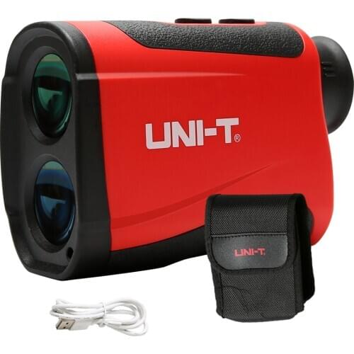 UNI-T LM600 LM1000 laser rangefinder is used for golf, hunting, camping, camping site survey, forestry, speed, angle and height