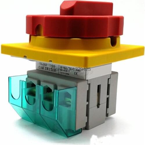 LW12-16/4 0-7 SLD2 63A 80A 100A 125A Selection Universal Changeover Cam Switch SLD2