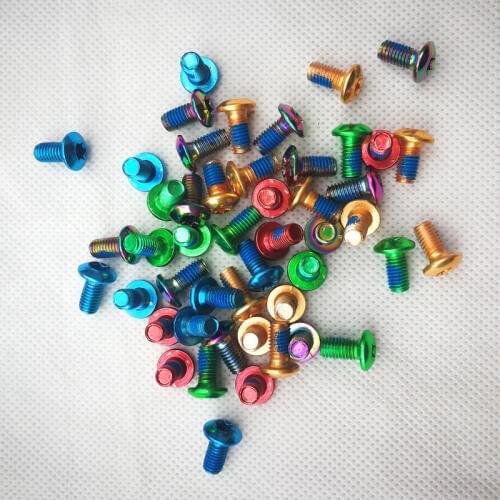 Mi.Xim 12PCS/a lot Bike T25 Screws M5x8mm Disk Brake Rotor Bolts T25 Bicycle Parts MTB Mountain Bike Brake Rotor Screws