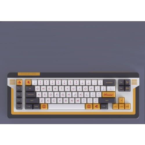 Domikey SA Abs Doubleshot Keycap Set Zero Machin SA Profile For Mx Stem Keyboard Poker 87 104 gh60 XD64 XD68 XD84 XD96 XD75 XD87