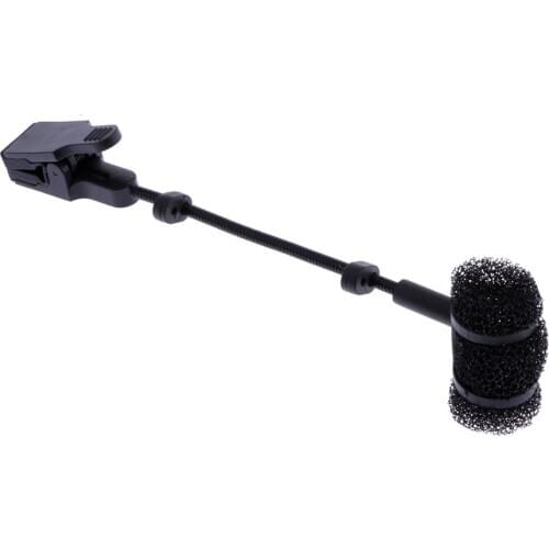 Small Wireless Microphone MIC Clip Stand Holder for Saxophone Performance