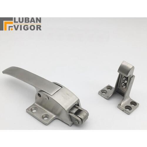 Stainless steeladjustable oven door lock/handle,Flat door handle,for Oven, Drying Cabinet, Freezer, Mechanical Equipment