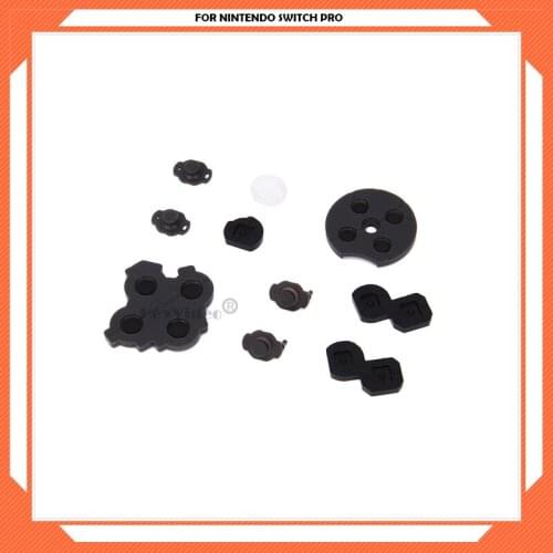 New Conductive Adhesive Rubber Buttons Pads Replacement for Nintendo Switch PRO Controller Rubber Conductor Dropshipping