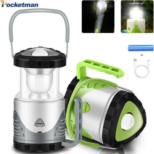 New multi-function work light telescopic suspension spotlight portable camping lamp for indoor and outdoor using 3AAA 18650