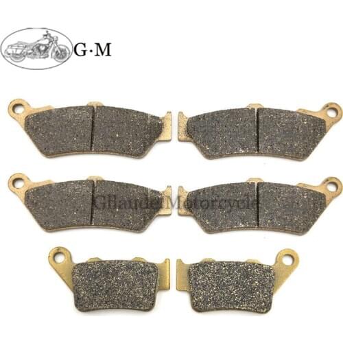 Motorcycle Front / Rear Brake Pads Sets For KTM LC-4 640 Adventure R 2004 LC-4 640 Adventure 2005 2006 2007