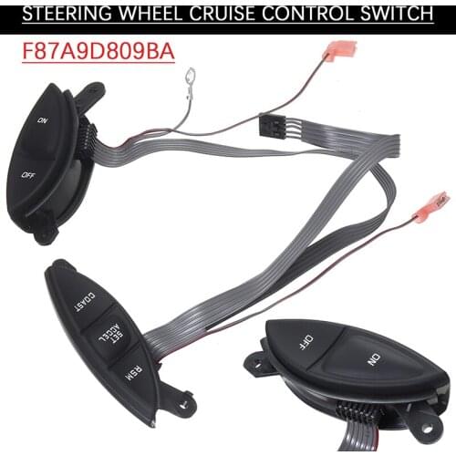 1set Car Auo Steering Wheel Cruise Control Switch F87A9D809BA For Ford Explorer Sport Trac Ranger F150 Repair Parts Accessories