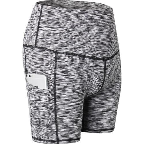 Running Shorts Womens Gym Shorts High Waist Seamless Crossfit Compression Shorts Women Sports Short Womens Sports Bottom Lady