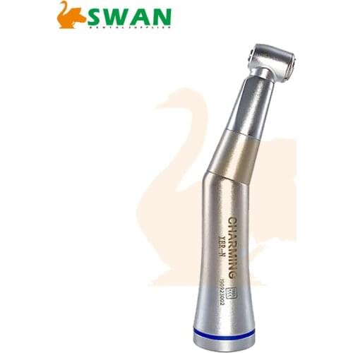 Dental Micro Motor Contra Angle Handpiece 1:1 Inner Channel Low Speed Air Turbine Handpiece Air Motor for Endodontics