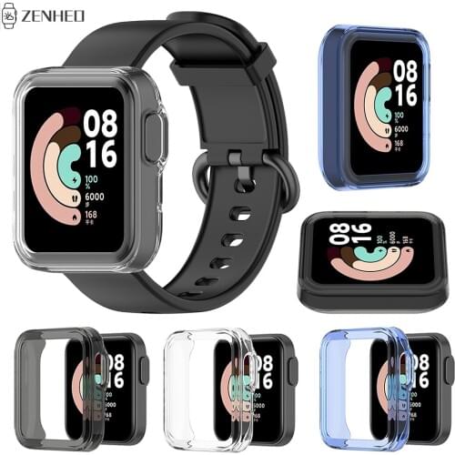 TPU Protector Case For Xiaomi Mi Watch Lite Global Version Soft Ultra-Slim Protective Shell Cover for Redmi Watch Accessories