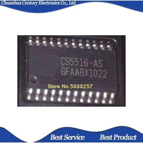 1 pcs/lot CS5516-AS SOP24 New and Original In Stock