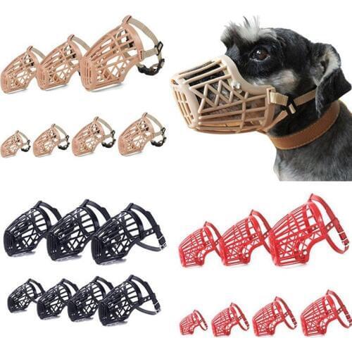2019 New Pet Dog Muzzles Environmental Protection Rubber Dog Cover for Puppy and Medium Dog Collar Pet Supplies XS-XXXL