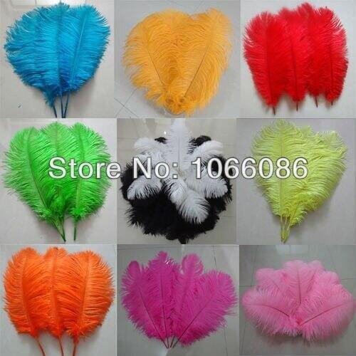 Free Shipping! 200pcs/lot 30-35cm 12-14" Top quality ostrich feathers ostrich drab feather plumes
