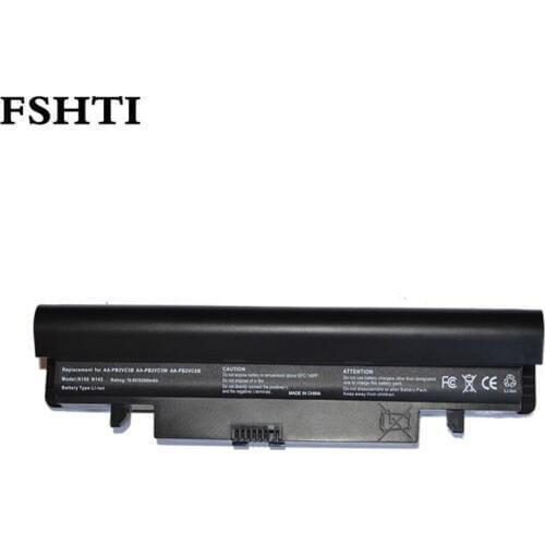 Free shipping New 5200 mAh BATTERY FOR SAMSUNG N145 N148 N150 N250 N250P N260 N260P Plus Black