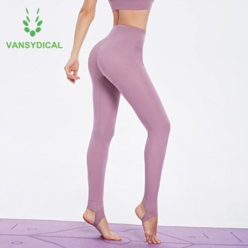 Brand Women Yoga Pants Step On Foot High-waist Stretchy Gym Running Tights Butty Lifting Fitness Training Workout Sports Legging