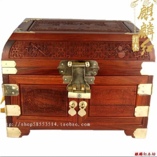 Kylin rosewood crafts boutique, rosewood jewelry box large gifts sent absolutely first-rate work gas