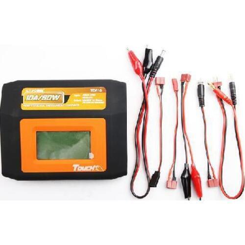 G.T. POWER AC 100-240V Input Touch Screen 80W 1-6S BALANCE CHARGER TD610 for RC Model