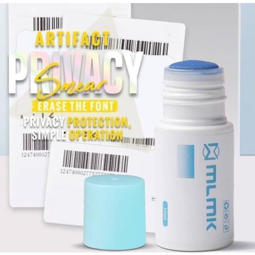 Information cover device anti-leakage protection thermal paper correction fluid express codeSeal Roller Theft Code Guard Your ID
